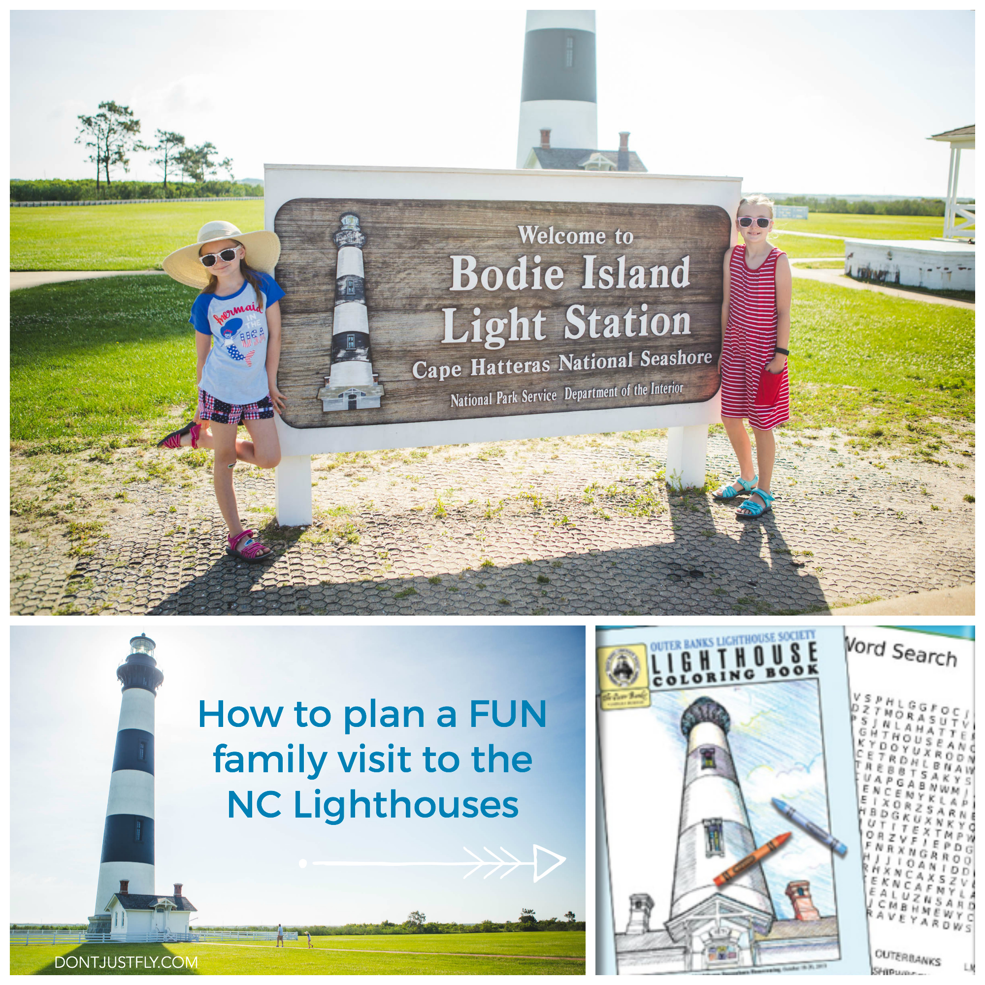 How to plan a FUN family visit to the NC lighthouses