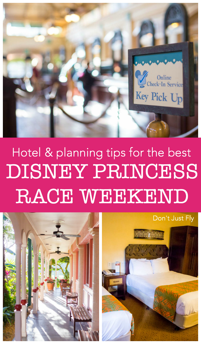 Scenes from Disney's Caribbean Beach Hotel: our favorite place to stay for the runDisney Princess weekend