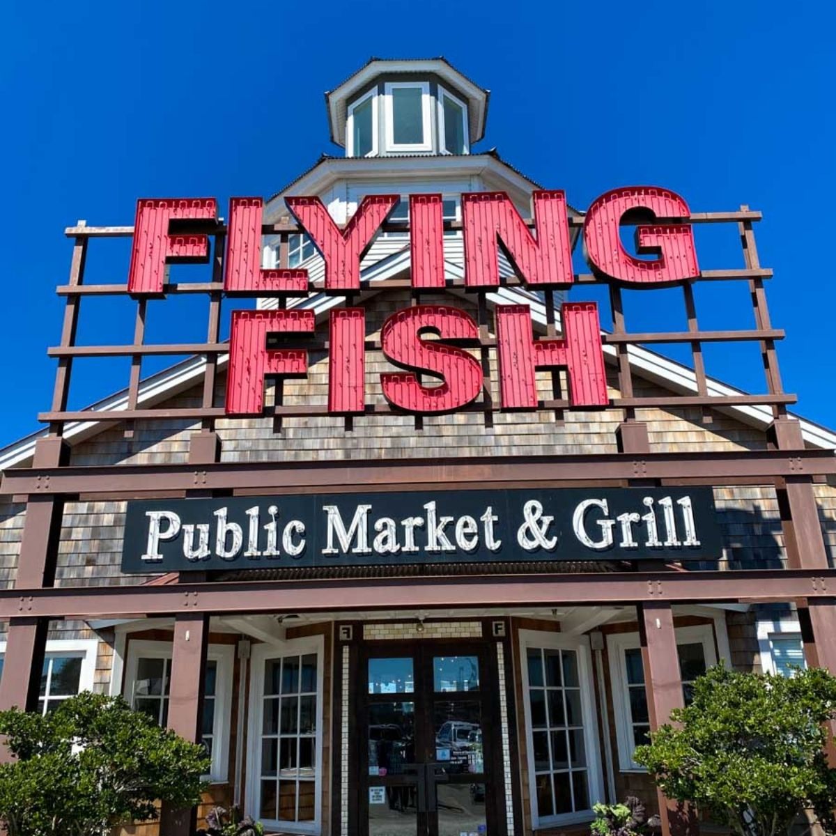 The outside of the Flying Fish in North Myrtle Beach