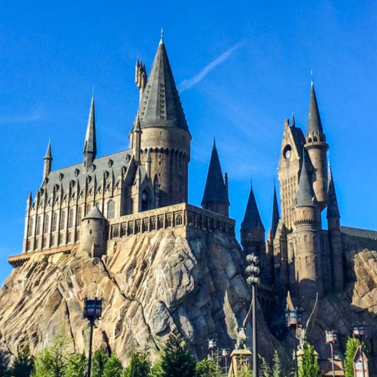 The Hogwarts castle at Universal in Orlando.