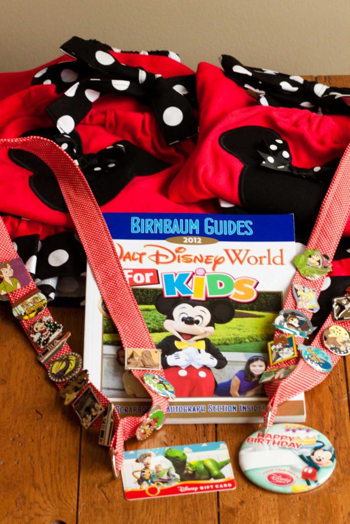 A fun guidebook for kids and other simple Disney items to help prep before a trip.