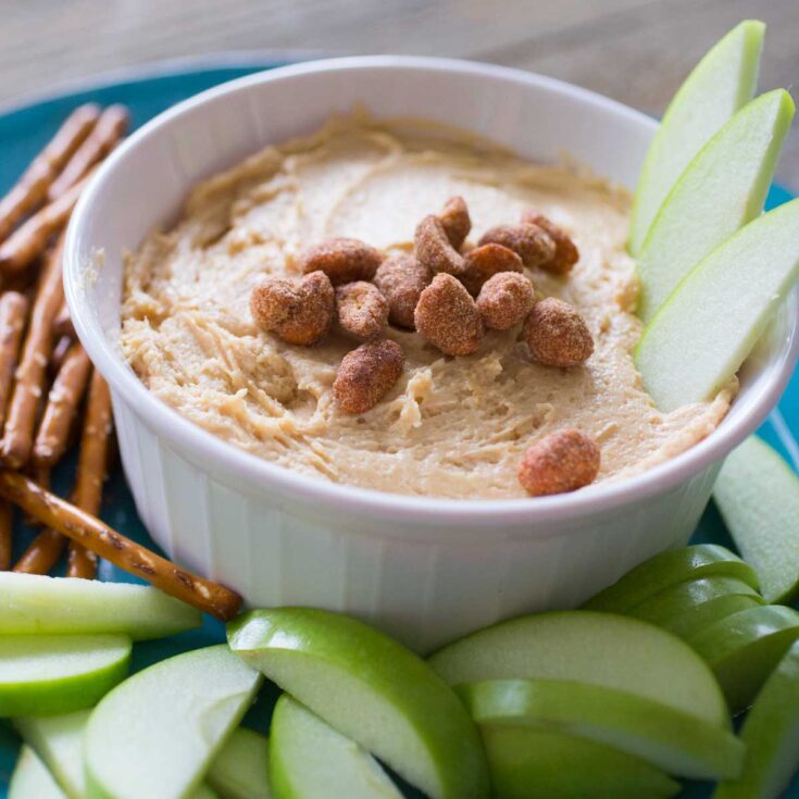 Image for Creamy Peanut Butter Apple Dip