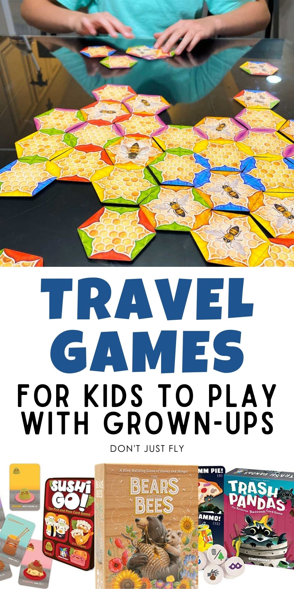 Best Travel Games for Kids to Play with Adults - Don't Just Fly