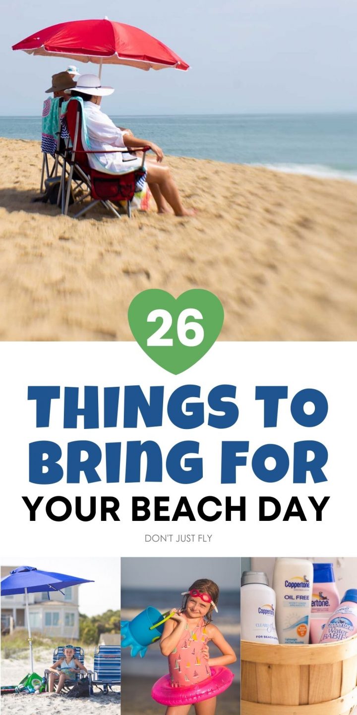 What to Bring to the Beach - Don't Just Fly