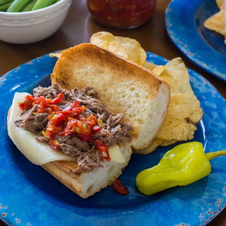 Image for Crockpot Italian Beef Sandwiches