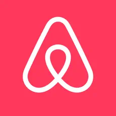 The red airbnb logo