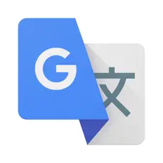 The google translate logo