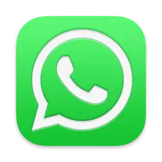 The green whatsapp logo