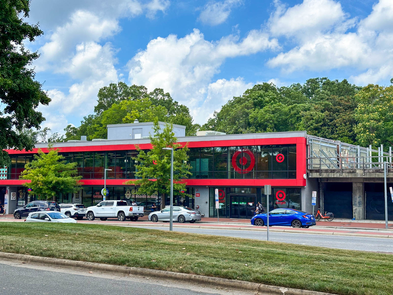 The Target store on the campus.