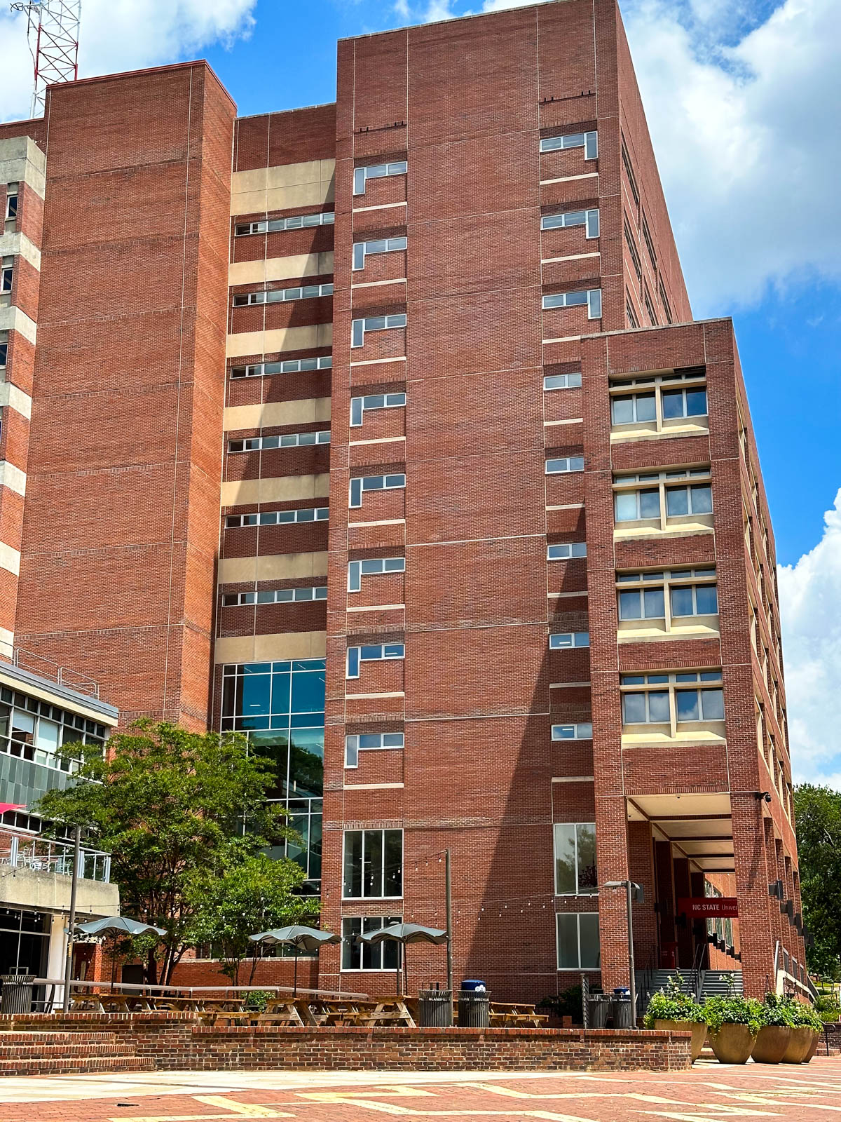 A dorm at NC State.