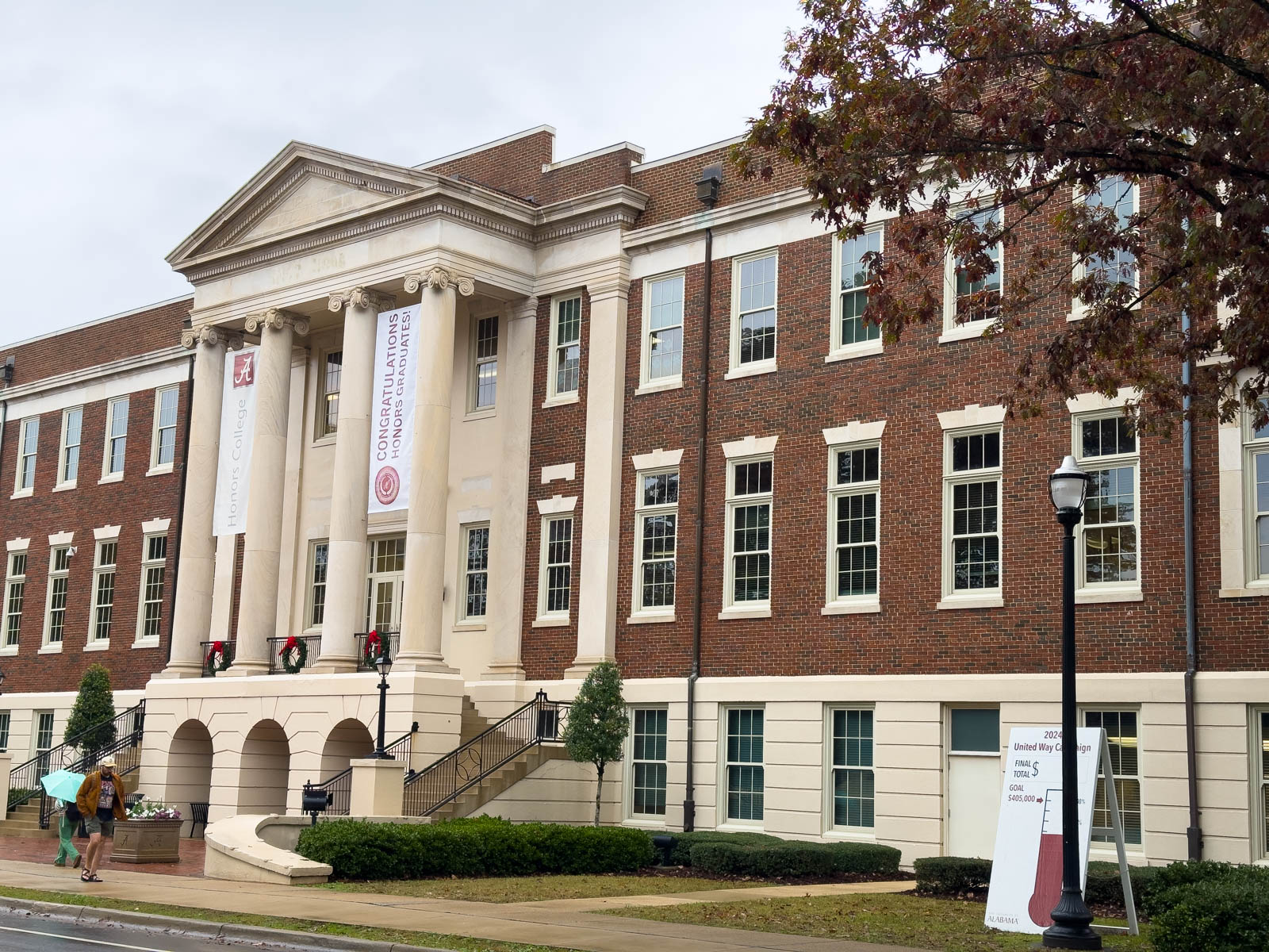 The honors college building.