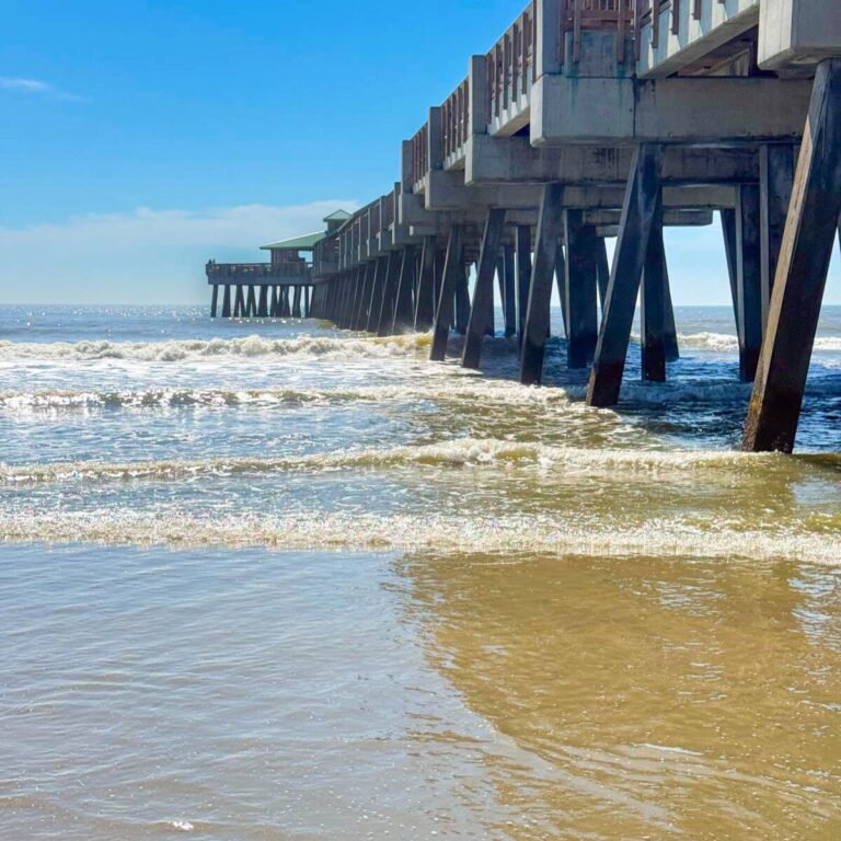 The Folly Beach pier.