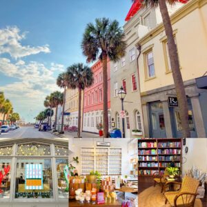 The photo collage shows King Street next to 3 shop photos