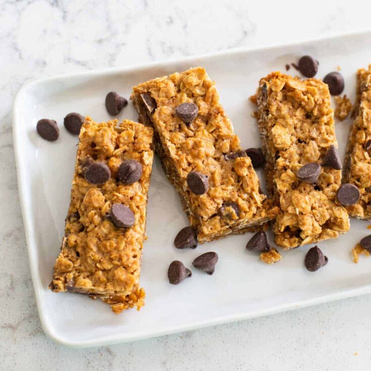 Image for Homemade Peanut Butter Granola Bars