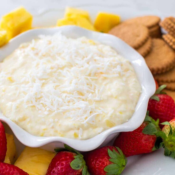 Image for Creamy Piña Colada Fruit Dip